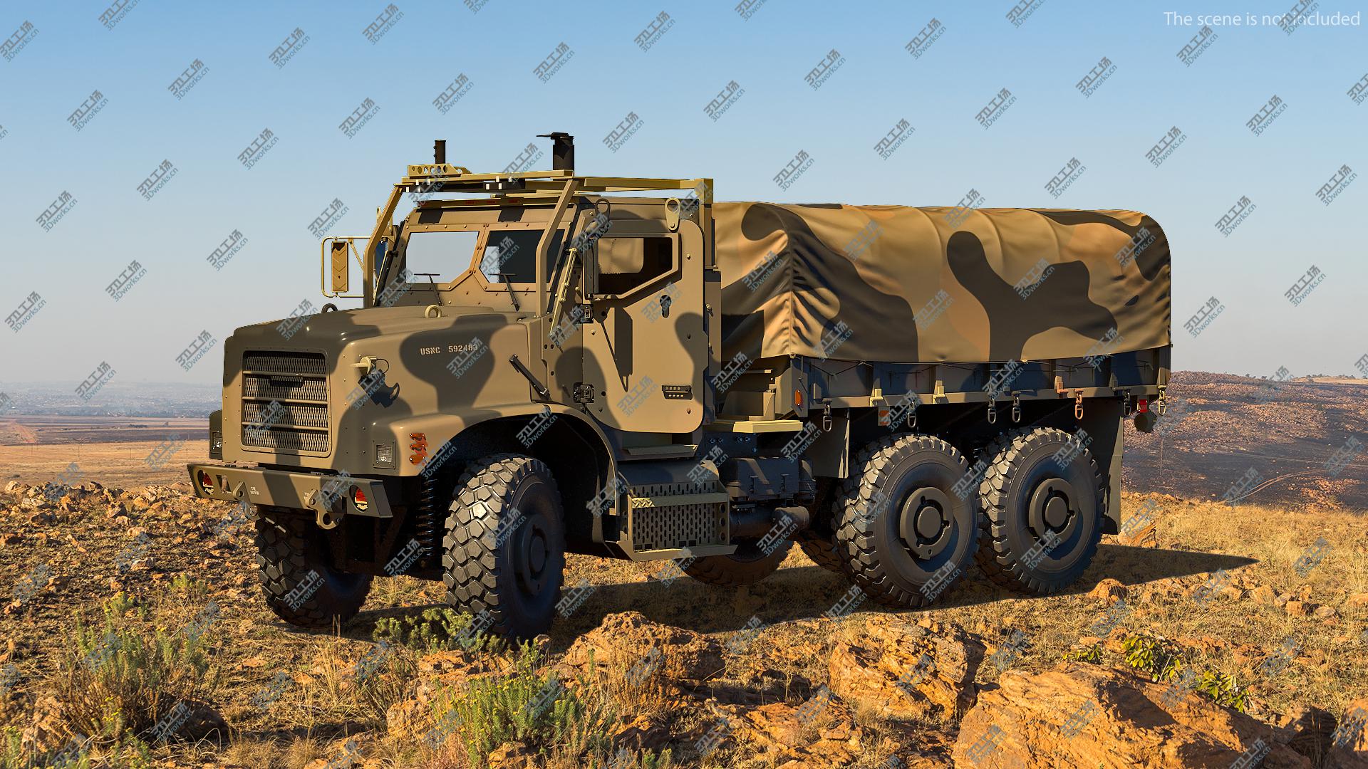 images/goods_img/20210319/Medium Tactical Vehicle with Tent Sand Camo 3D model/1.jpg